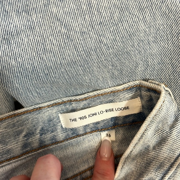 Aritzia Denim Forum the 90’s
Joni low rise loose jeans size 26 - Picture 8 of 9